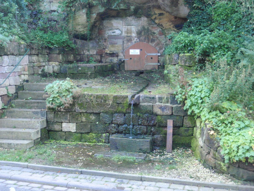 The Town's water well (no longer potable).